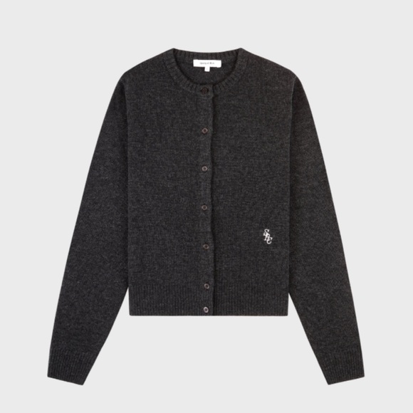 SPORTY & RICH SRC Cashmere Cardigan